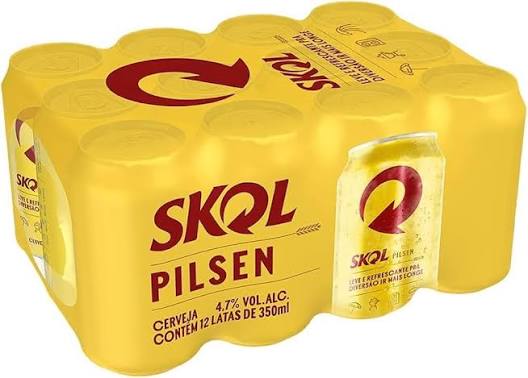 PACK C/12 UNIDADES DE SKOL 350ML LATA - Cópia - Cópia